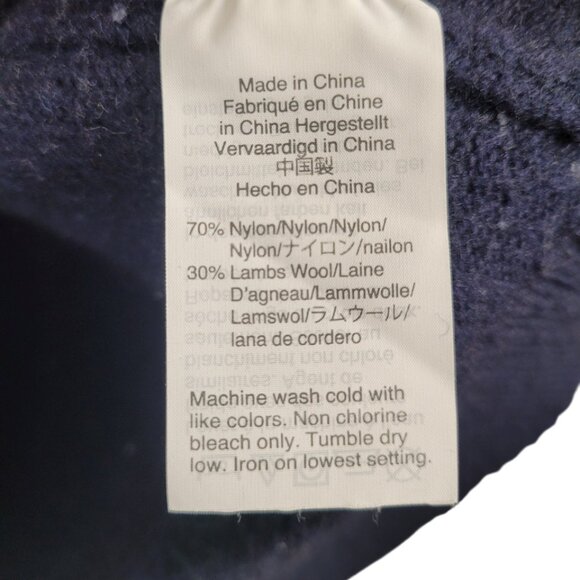 Men's Navy J.CREW Crewneck Wool Knit Sweater size small - Picture 5 of 5